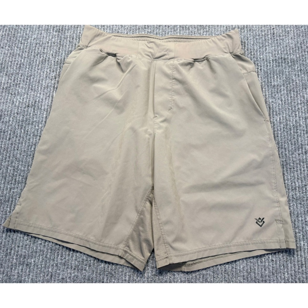 Vortex optics Men's Performance Shorts Tan Activewear Hiking Training 30 Waist